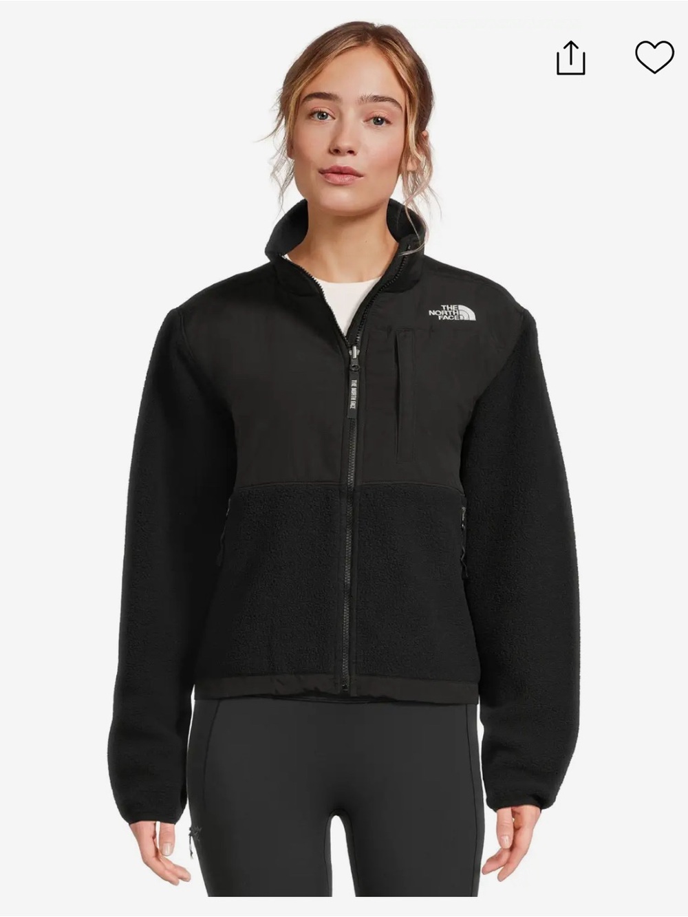 The North Face Denali Black Jacket